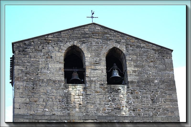 clocher de l'église d'Antugnac